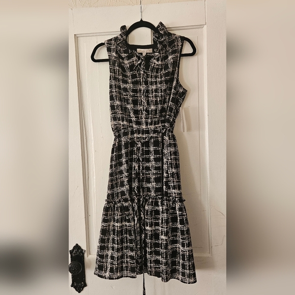 Lapis & Lillies Sleeveless Plaid Fit And Flare Dress Women’s Size Small, NWT - Picture 1 of 7